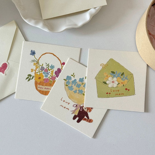 20pcs Floral Mother’s Day Greeting Cards