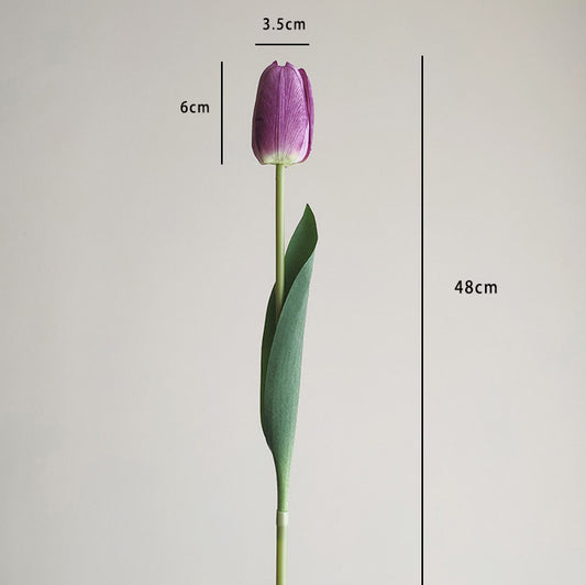 19" Real Touch Artificial Tulip Stem