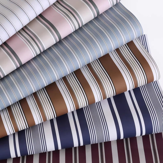 16pcs Chic Striped Flower Wrap Paper (55x44cm)