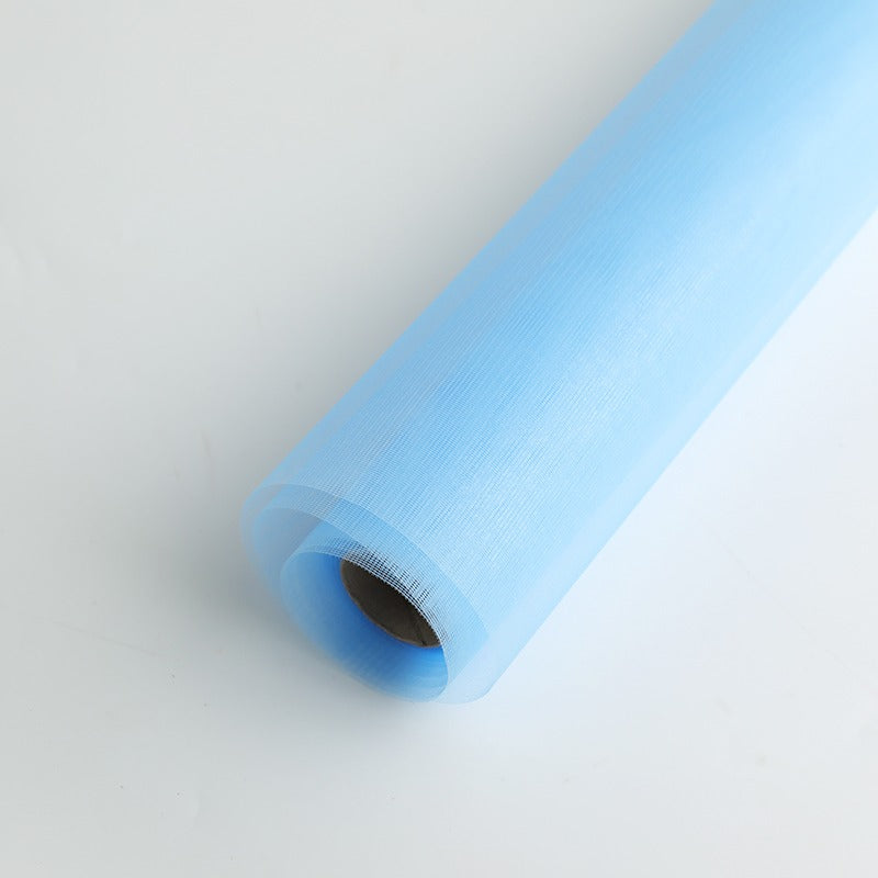 Frosted Mesh Fabric Tulle Roll for Bouquet Gift Packaging
