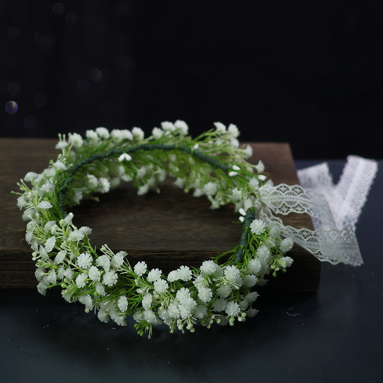 Baby's Breath Floral Headpiece