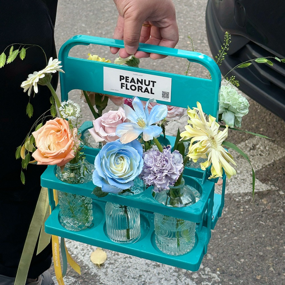 Floral Design Flower Arrangement Vases Foldable Holder Floral