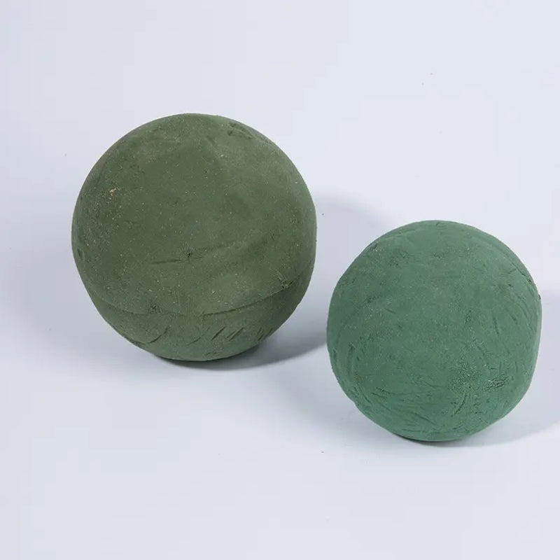 Wet Green Floral Foam Balls Pack 2 Floral Supplies Store