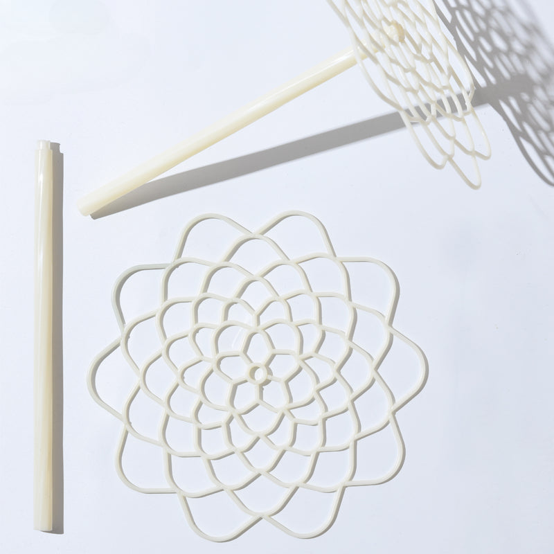 Outil de montage pour bouquet en grille spirale florale, 10 pièces