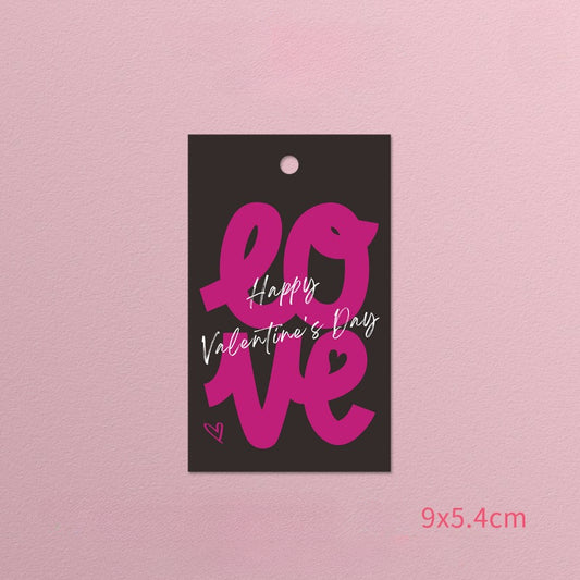 Étiquettes cadeaux pour la Saint-Valentin, lot de 20 pièces