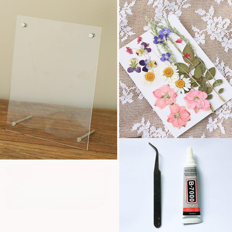 Dried Flowers Pressed Flowers Photo Frame DIY Kit