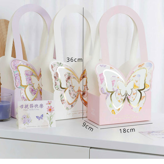 8pcs Mother's Day Butterfly Floral Gift Box