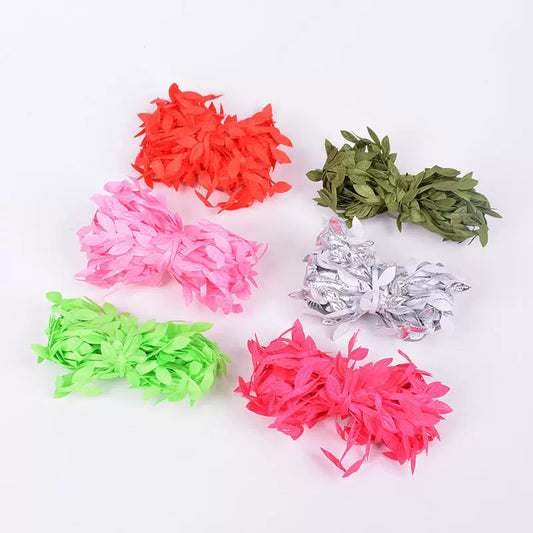 5m Artificial Vines Fake Leaves Ribbon