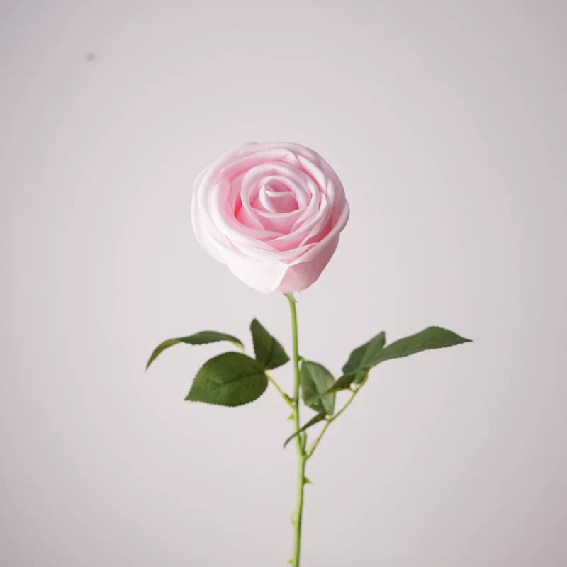 26" Real Touch Artificial Crown Rose Stem