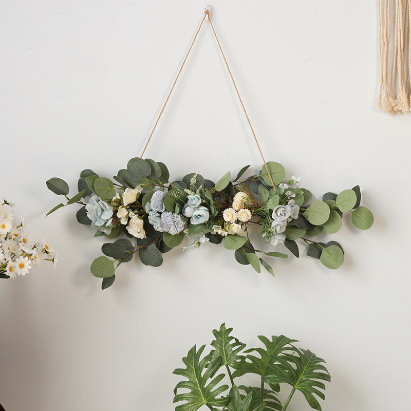 Artificial Flower Eucalyptus Swag