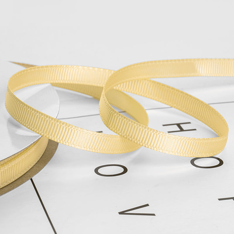 Solid Color Grosgrain Ribbon (6mmx100Yd)
