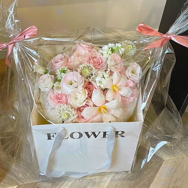 Clear Dust Cover Bags for Bouquets Pack 50