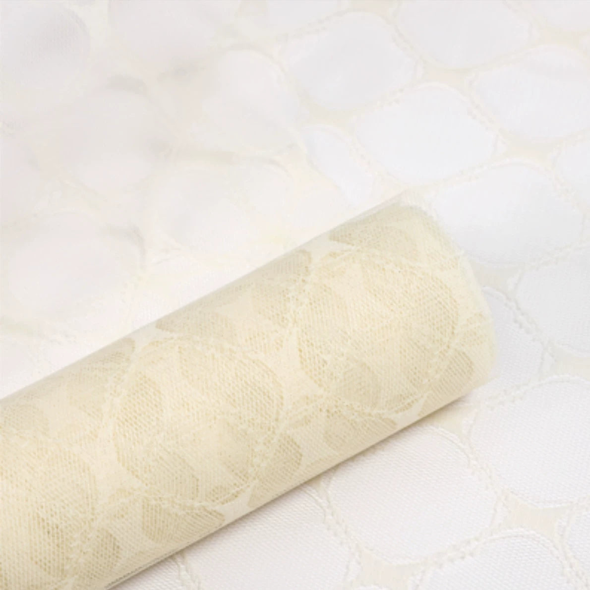 Checker Tulle Roll for Bouquet Gift Packaging 50cmx5yards