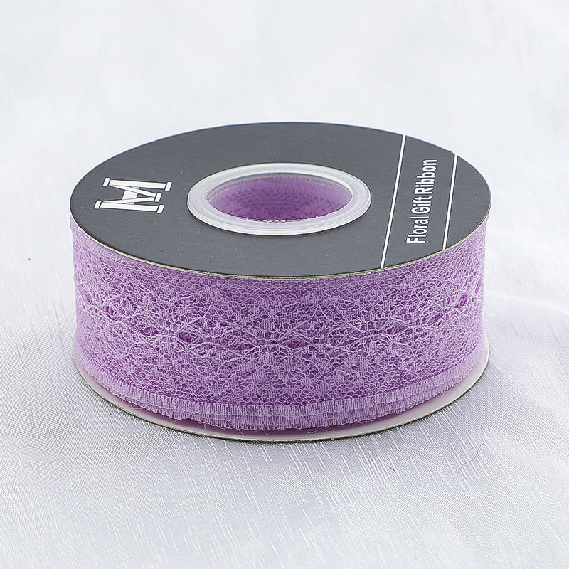 Lace Florist Gift Ribbon (40mmx25Yd)