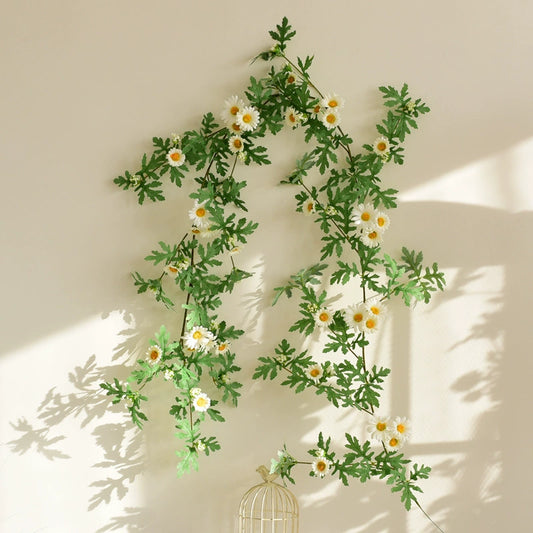 Artificial Daisy Vine Flower Garland (175cmL)