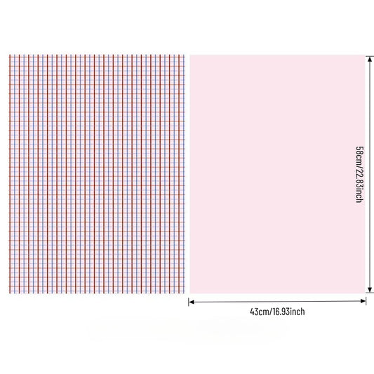 Plaid Pattern Bouquet Wrap Paper Pack 10 (17" x 23")