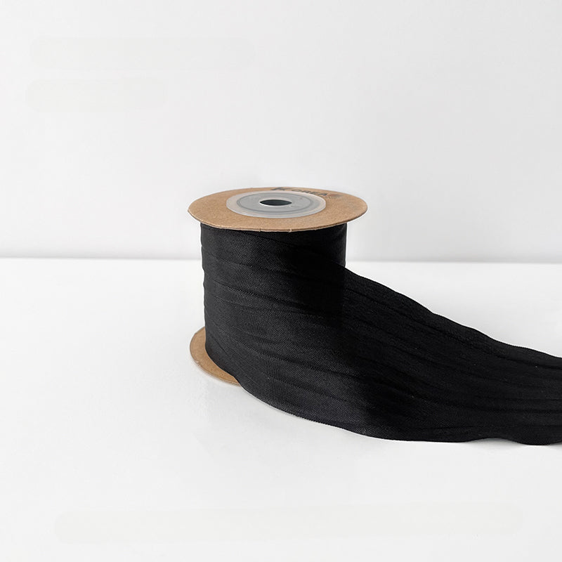 Autumn-themed Wrinkled Florist Ribbon (5cmx10Yd)