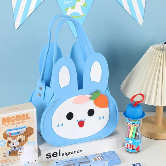 Happy Birthday Bunny Felt Gift Bag for Kids