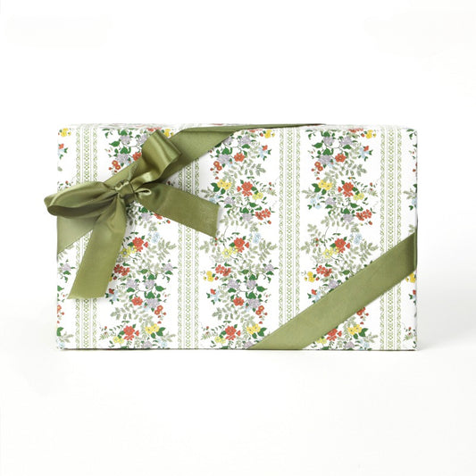 Green Vine Gift Wrapping Paper (50x70cm) Pack 2