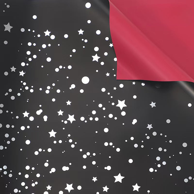 20pcs Dual-Color Starry Sky Bouquet Paper (57x57cm)