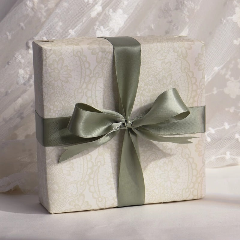 Lace Butterfly Gift Wrap Paper (50x70cm) Pack 2