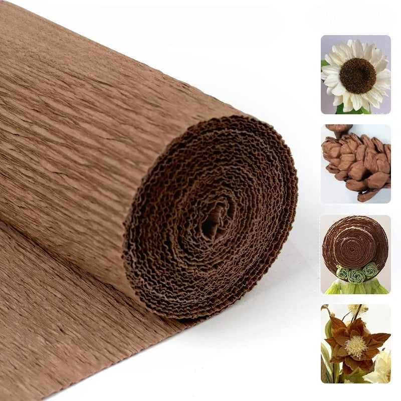 Colored Crepe Paper for DIY Paper Flowers