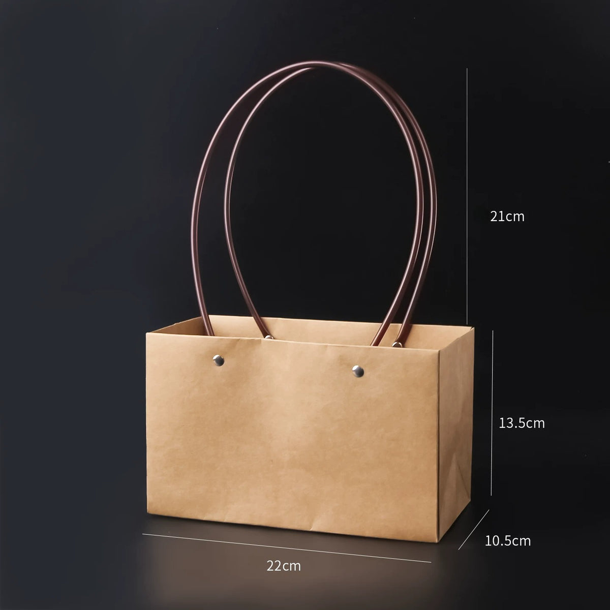 Waterproof Kraft Paper Flower Bags Pack 10