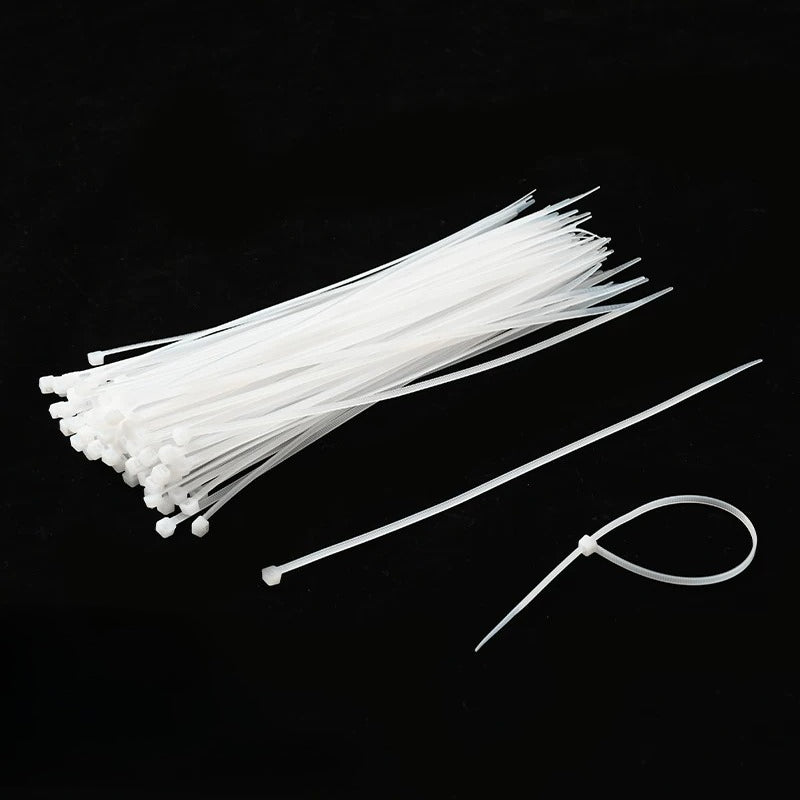 Clear Nylon Zip Ties for Flower Bouquets