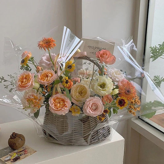 Clear Dust Cover Bags for Bouquets Pack 50