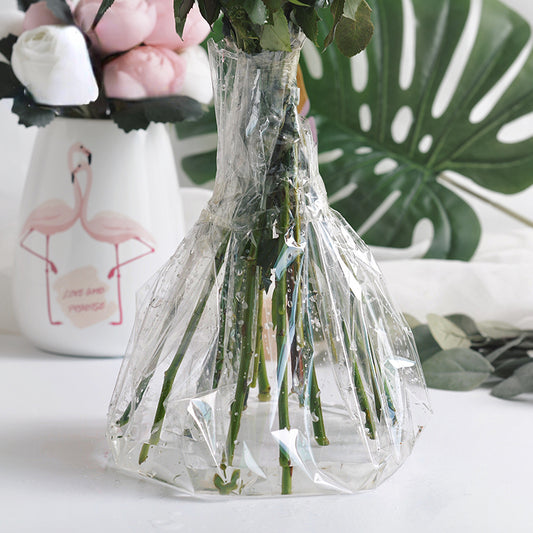 Clear Cellophane Wrap Roll for Bouquets