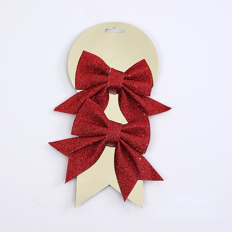 2pcs Glittering Decorative Gift Bows