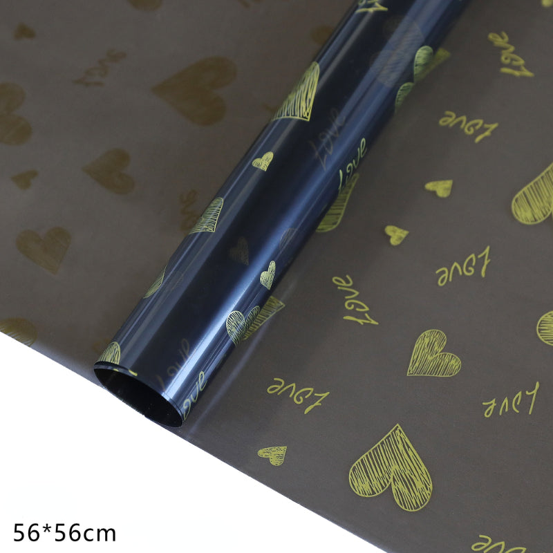 20pcs Romantic Love Cellophane Wrap (56x56cm)