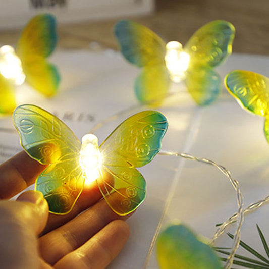 Guirlande lumineuse LED papillons