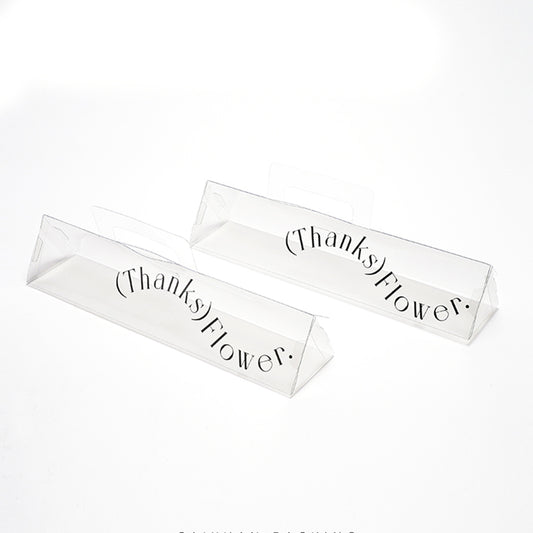 pvc box for single flower wrapping