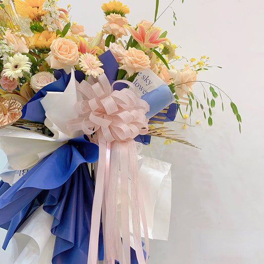 10pcs Large Pull String Gift Bows