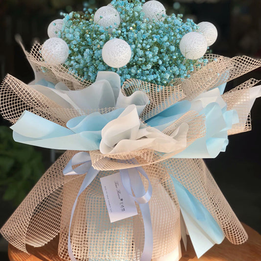 Bouquet Wrapping Tulle Mesh Fabric Roll (50cm x 5Yd)