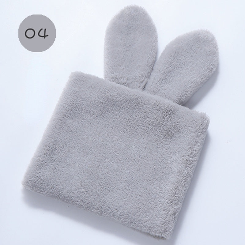 5pcs Bunny Ears Velvet Fabric Bouquet Packing Cloth