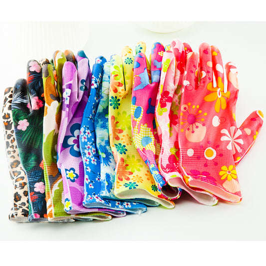 10 Pairs Women Work Garden Gloves