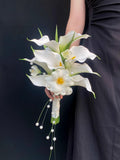 Load image into Gallery viewer, Flexible Artificial Steel Grass for Bridal Bouquets
