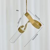 Load image into Gallery viewer, Spiral Hanging Glass Flower Vase