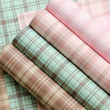 Load image into Gallery viewer, Vintage Plaid Kraft Floral Wrap Paper Pack 20 (15" x 20")