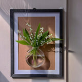 Load image into Gallery viewer, Photo Frame Wall-mounted Glass Vase Set