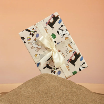 Cartoon Puppies Gift Wrap Paper (50x70cm) Pack 2