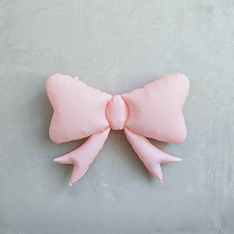 Matte Metallic Foil Bow Balloon (50x60cm)