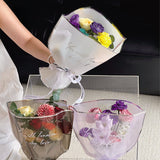 Load image into Gallery viewer, 30pcs Silver-Framed Bouquet Sleeve Bags