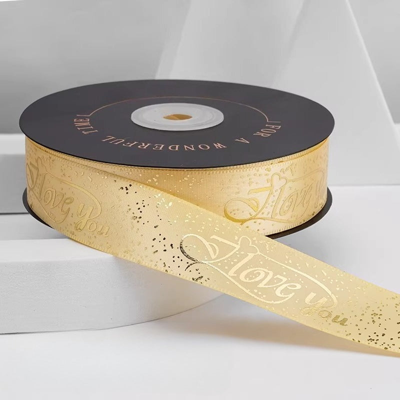 Love Sparkle Valentine's Day Ribbon (2.5cmx25Yd)
