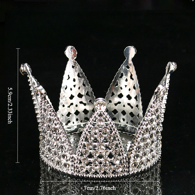 Plastic Crown for Bouquets Decoration Pack 10