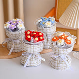 Load image into Gallery viewer, Yarn Crochet Flower Bouquet Gift