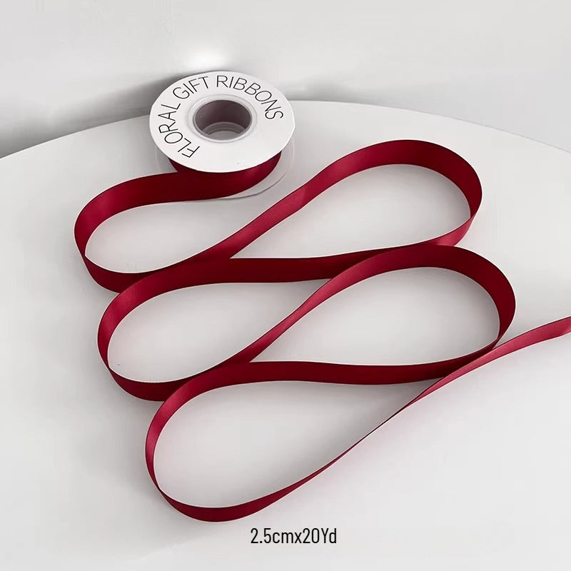 Burgundy Valentine’s Day Florist Ribbon