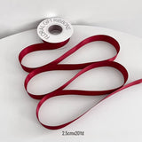 Load image into Gallery viewer, Burgundy Valentine’s Day Florist Ribbon